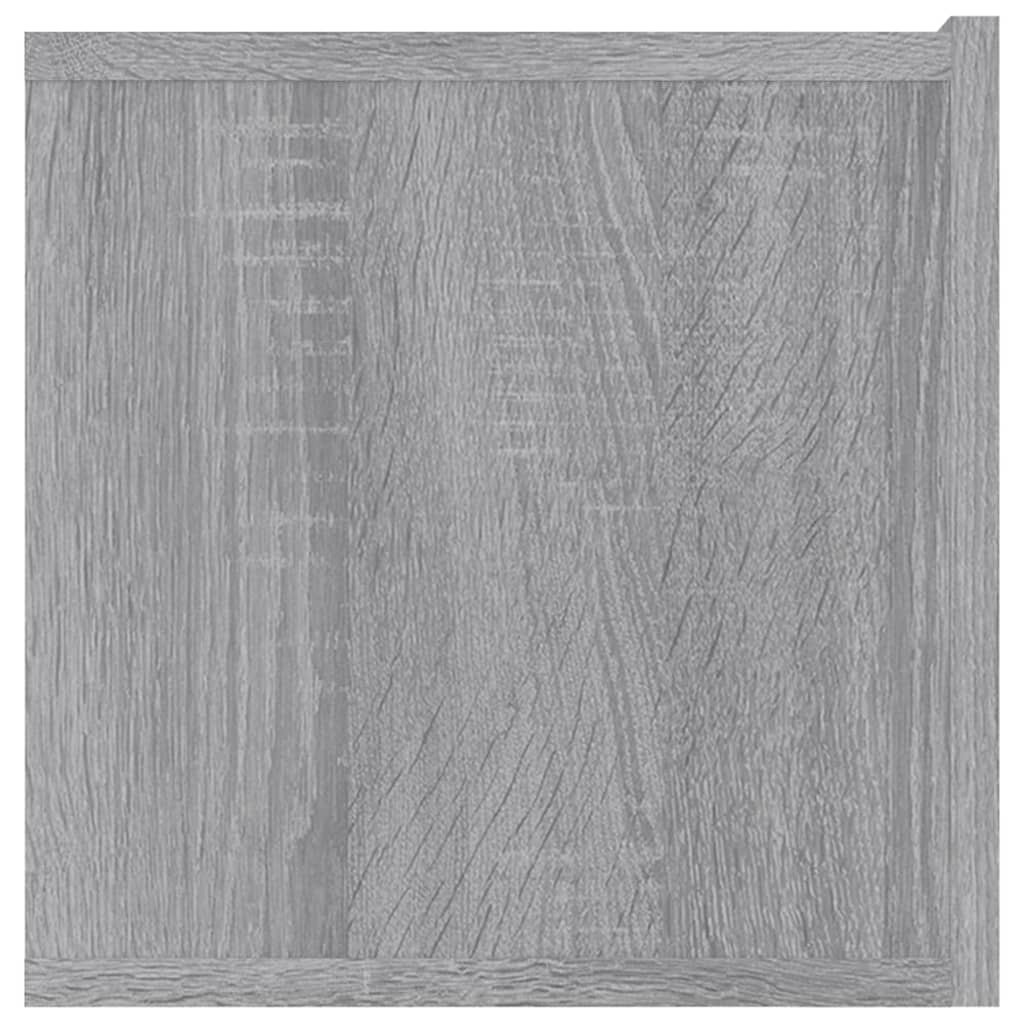 Tv-meubel 80x30x30 cm bewerkt hout bruin eikenkleur