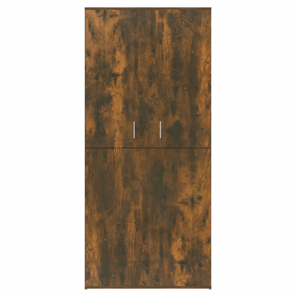 Schoenenkast 80x39x178 cm bewerkt hout