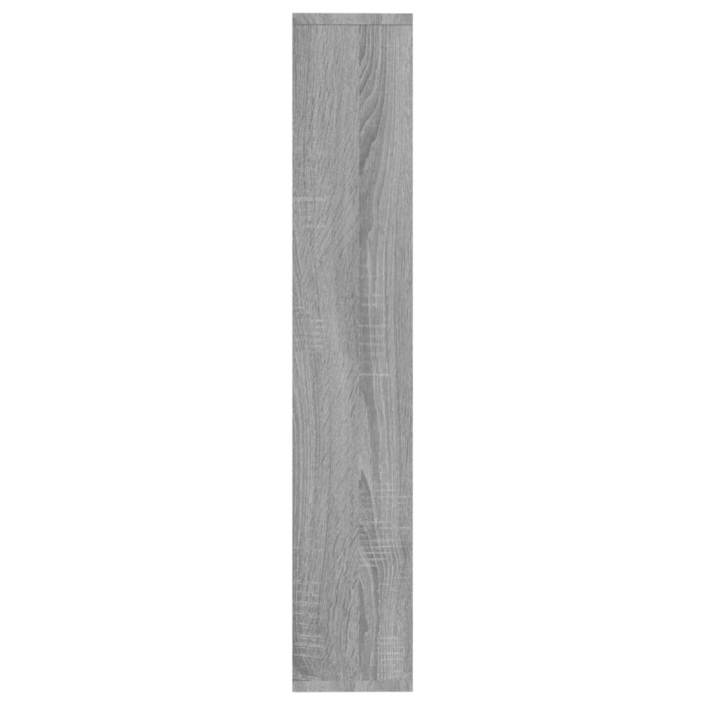 Wandschap 36x16x90 cm bewerkt hout