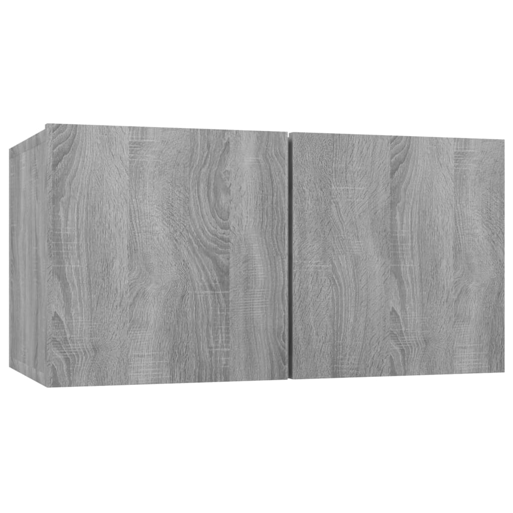 Tv-hangmeubel 60x30x30 cm bewerkt hout