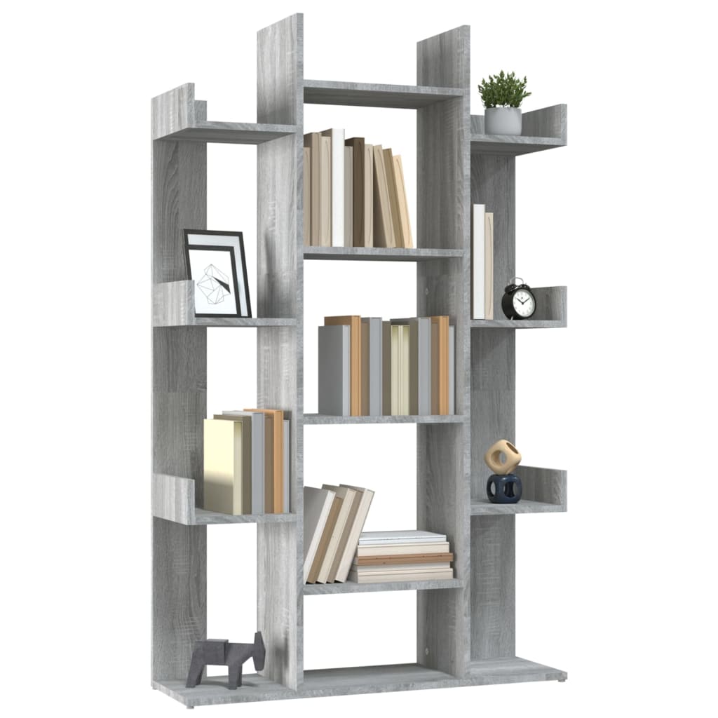 Boekenkast 86x25,5x140 cm bewerkt hout