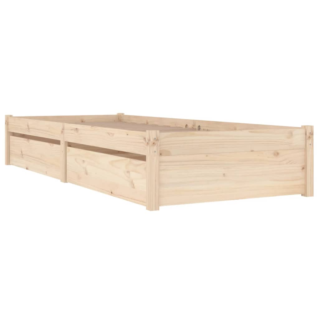 Bedframe met lades 90x190 cm