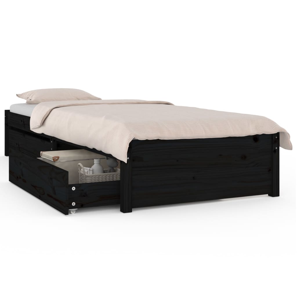 Bedframe met lades 90x200 cm