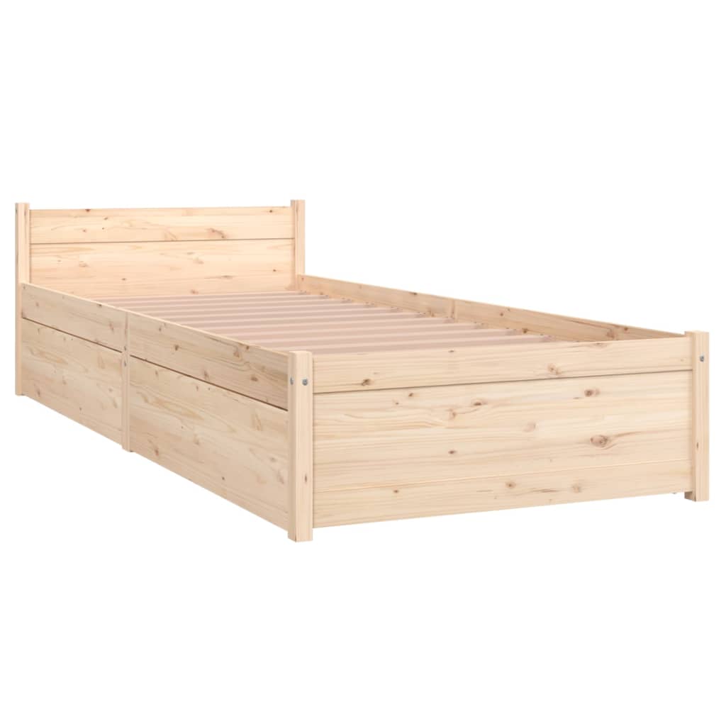 Bedframe met lades 90x200 cm