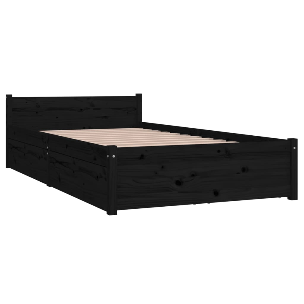 Bedframe met lades 90x200 cm