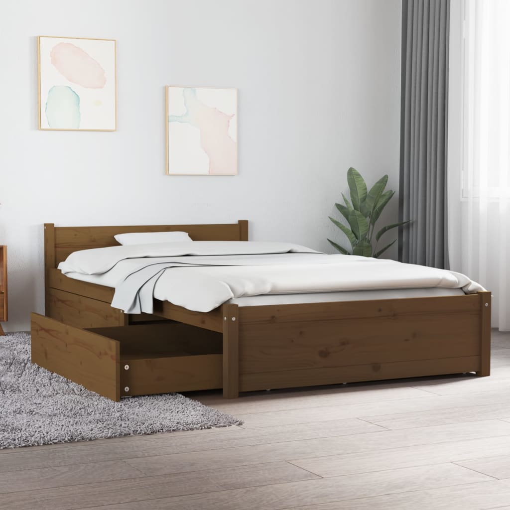 Bedframe met lades 90x200 cm