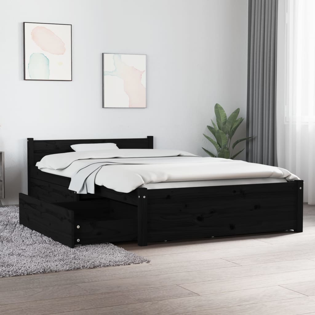 Bedframe met lades 90x200 cm