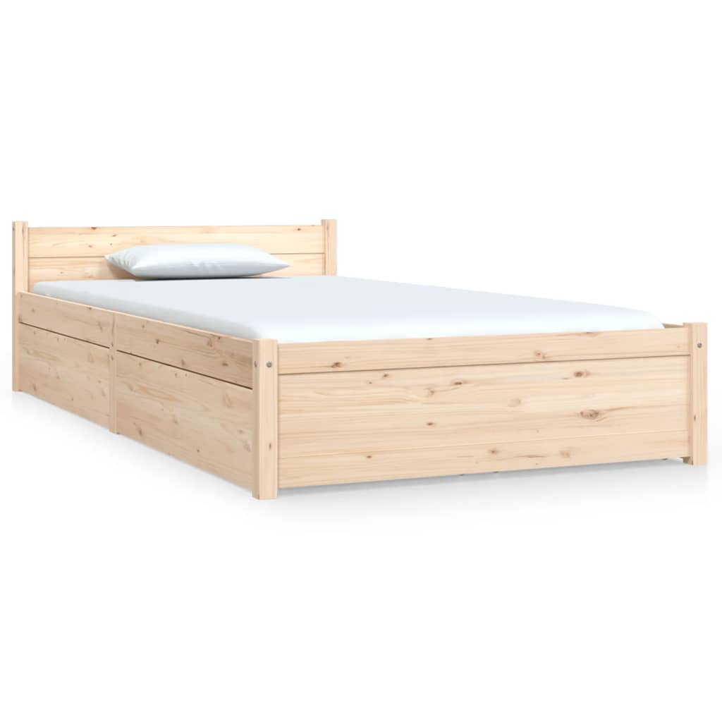 Bedframe met lades 90x200 cm