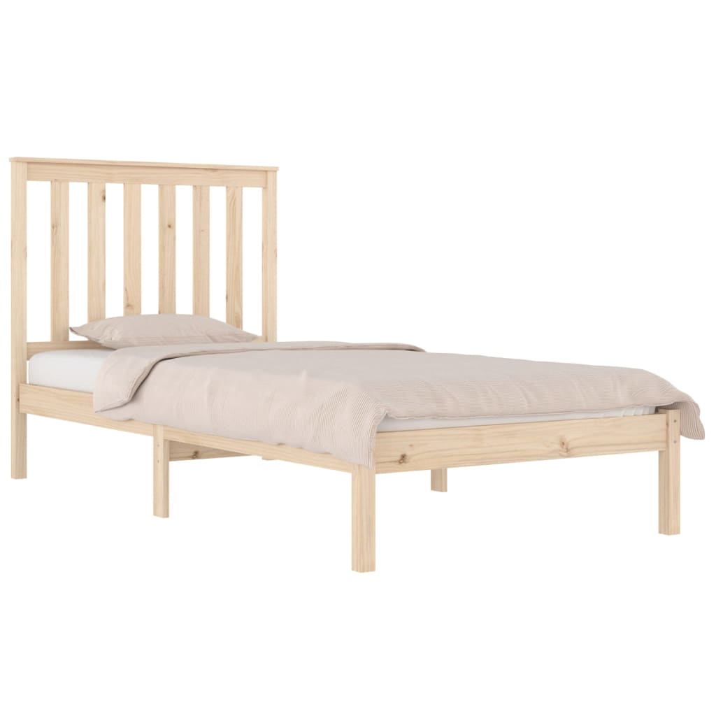 Bedframe massief grenenhout 90x200 cm