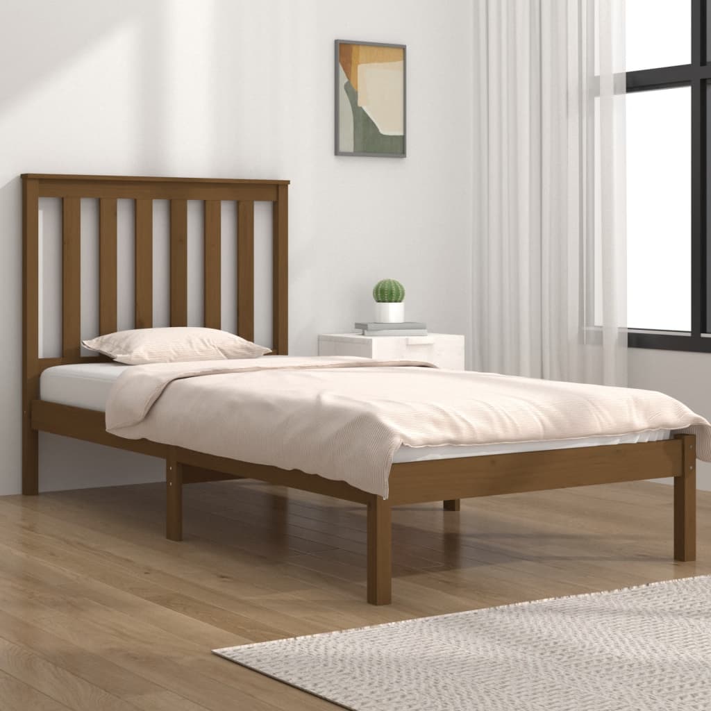 Bedframe massief grenenhout 160x200 cm