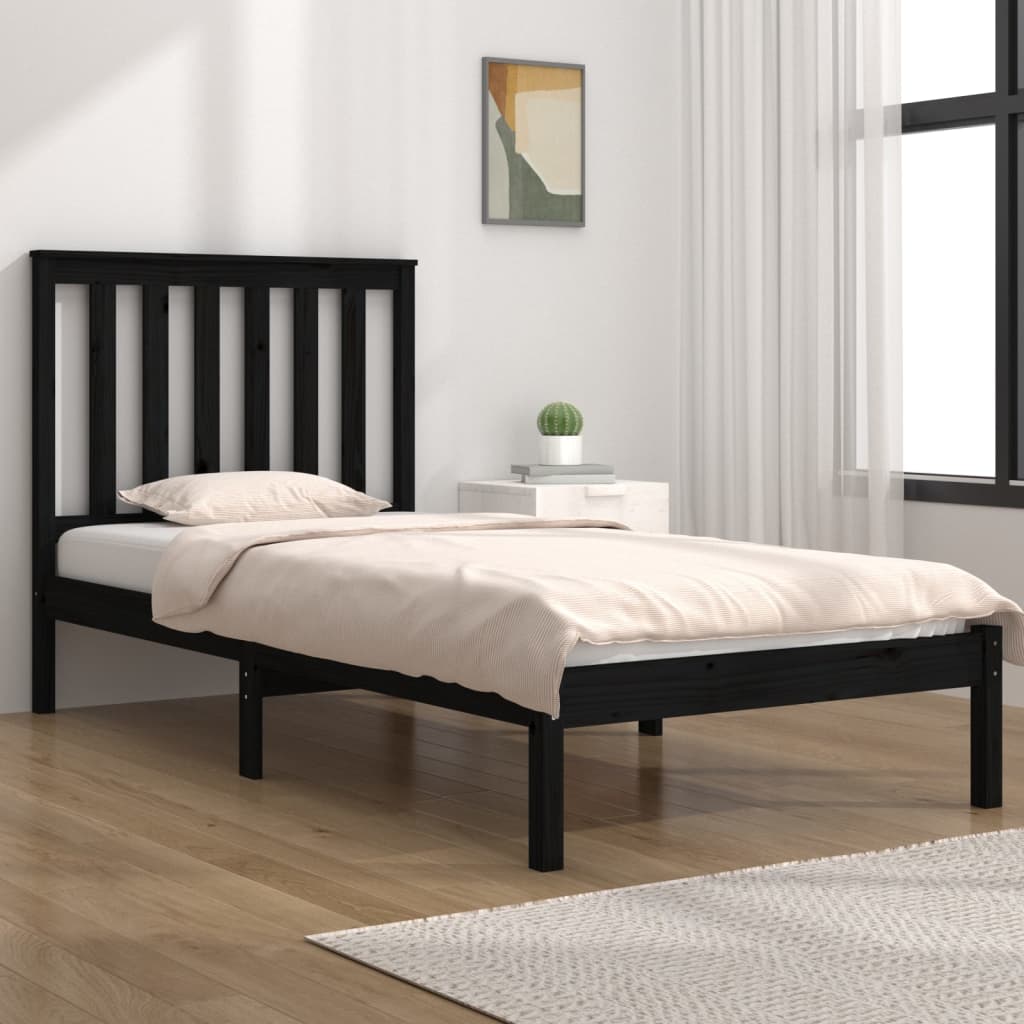 Bedframe massief grenenhout 90x200 cm