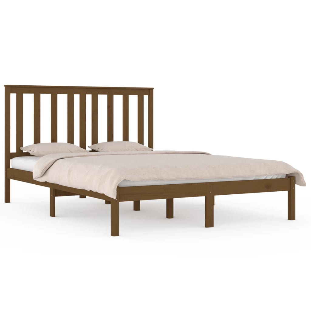 Bedframe massief grenenhout 90x200 cm