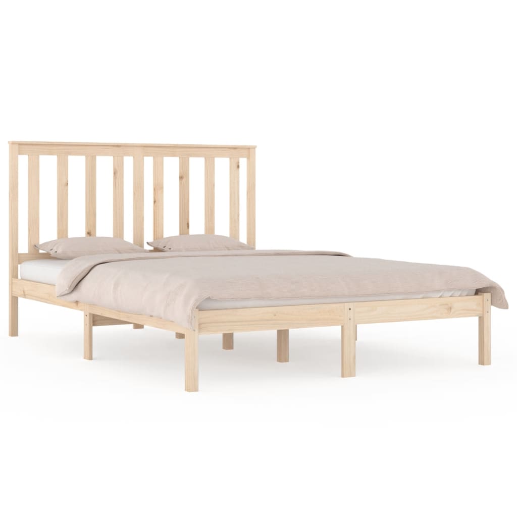 Bedframe massief grenenhout 90x200 cm