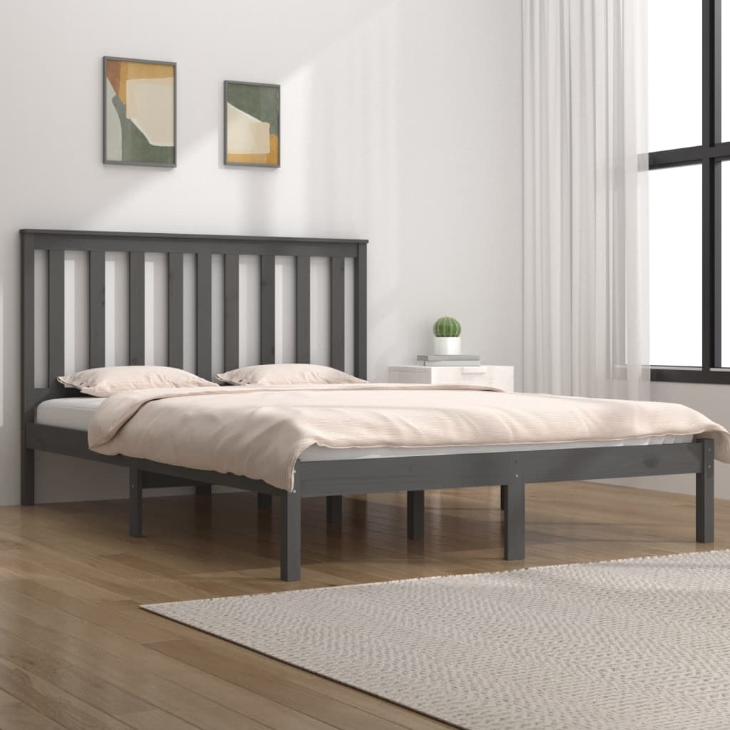 Bedframe massief grenenhout 90x200 cm