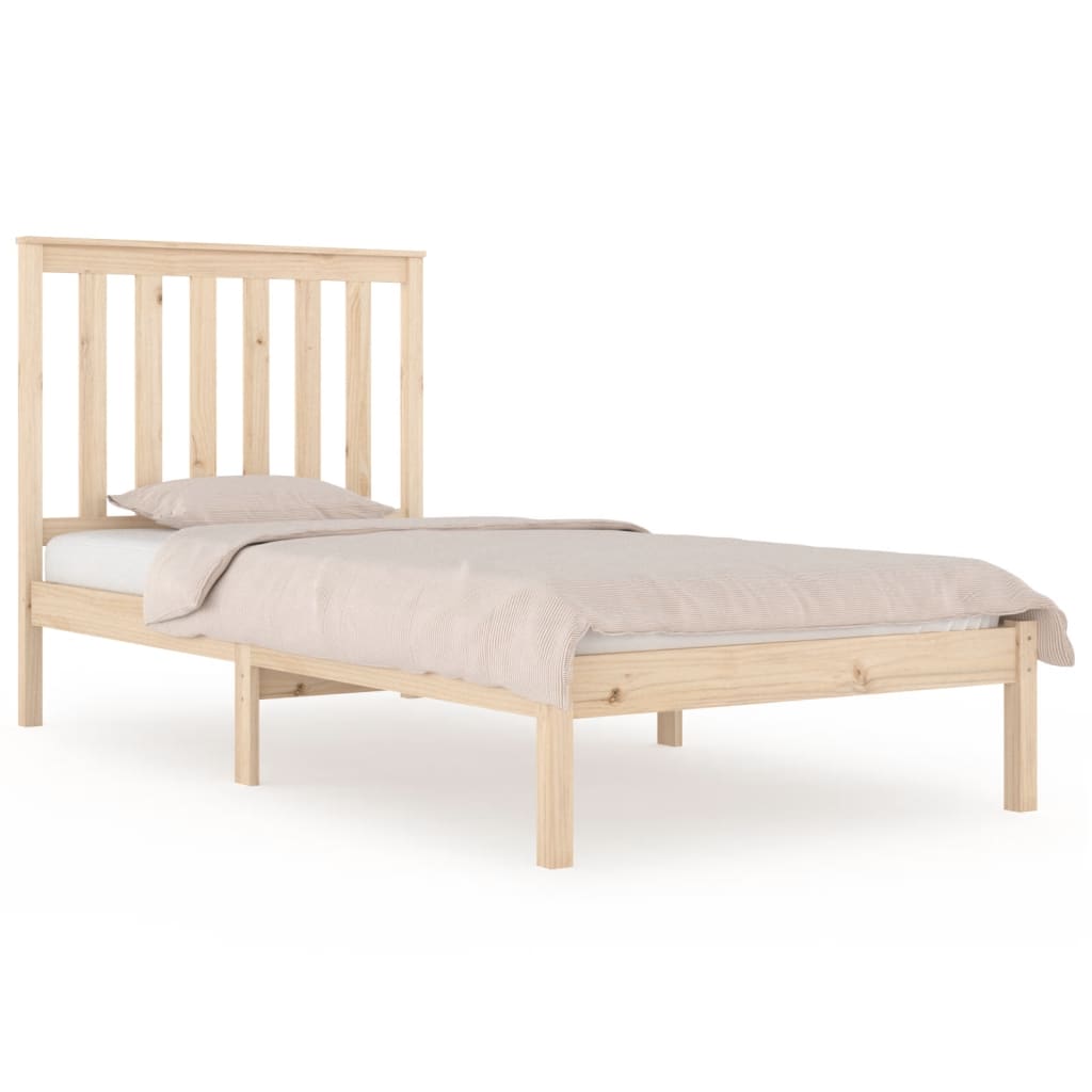 Bedframe massief grenenhout 90x200 cm