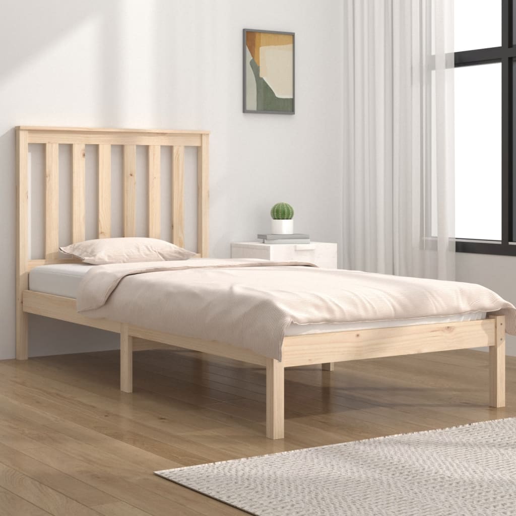 Bedframe massief grenenhout 90x200 cm