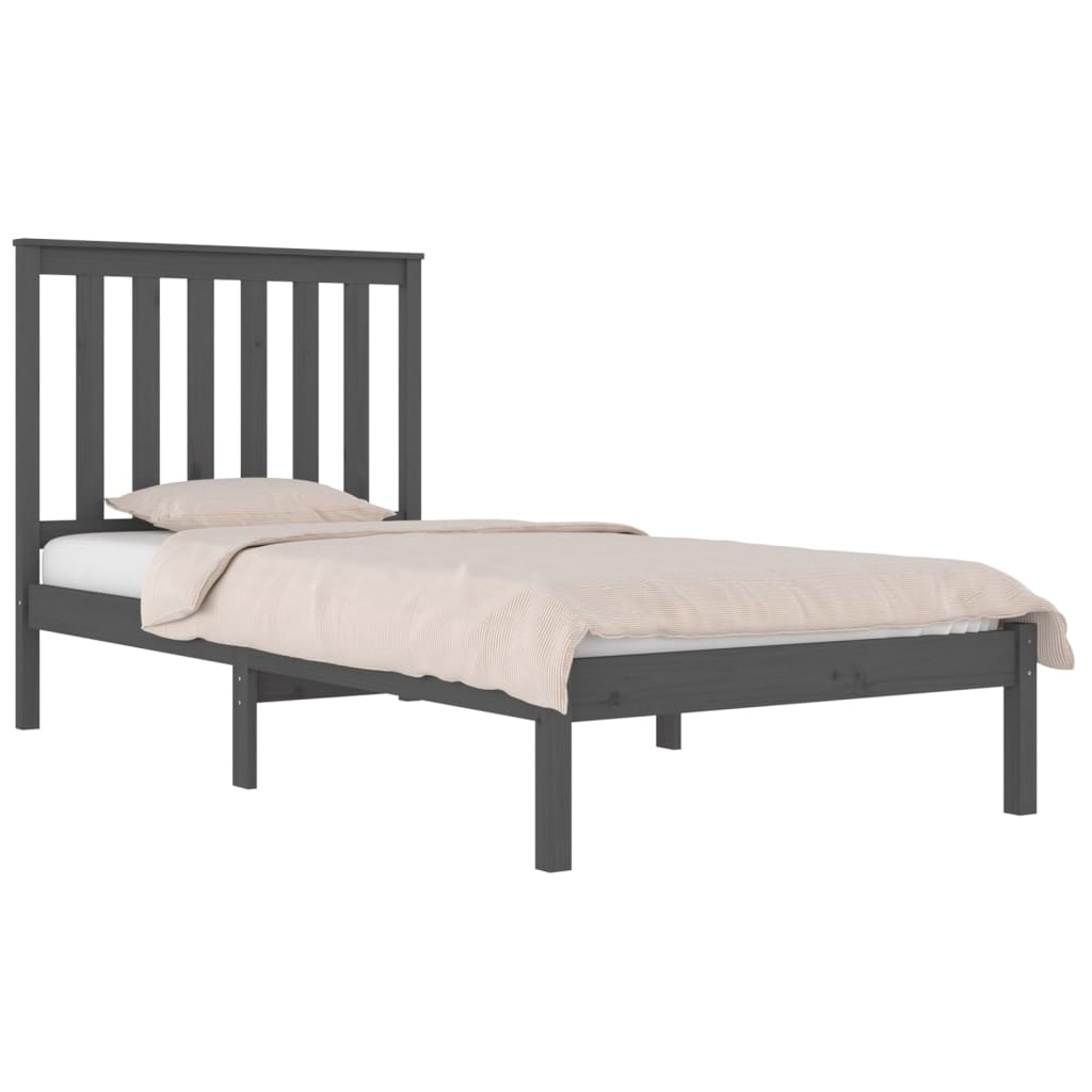 Bedframe massief grenenhout 90x200 cm