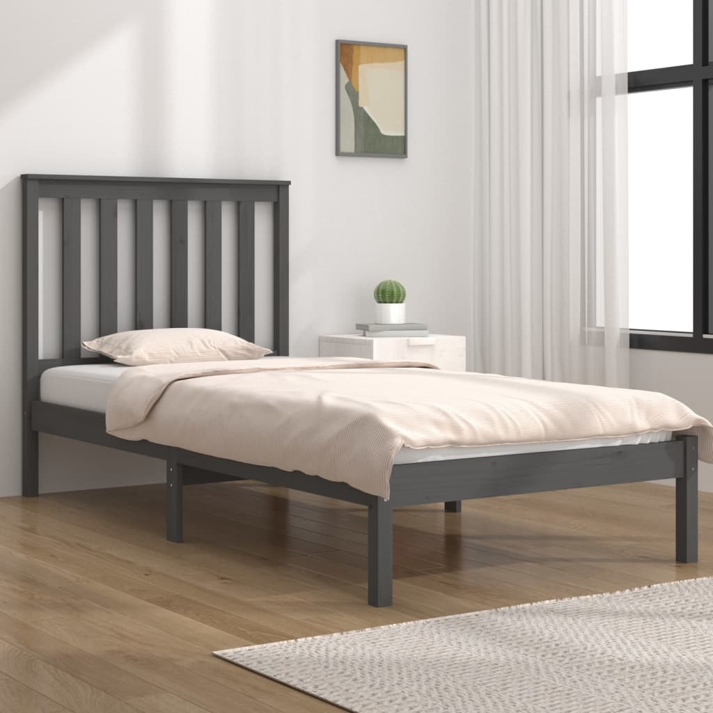 Bedframe massief grenenhout 90x200 cm