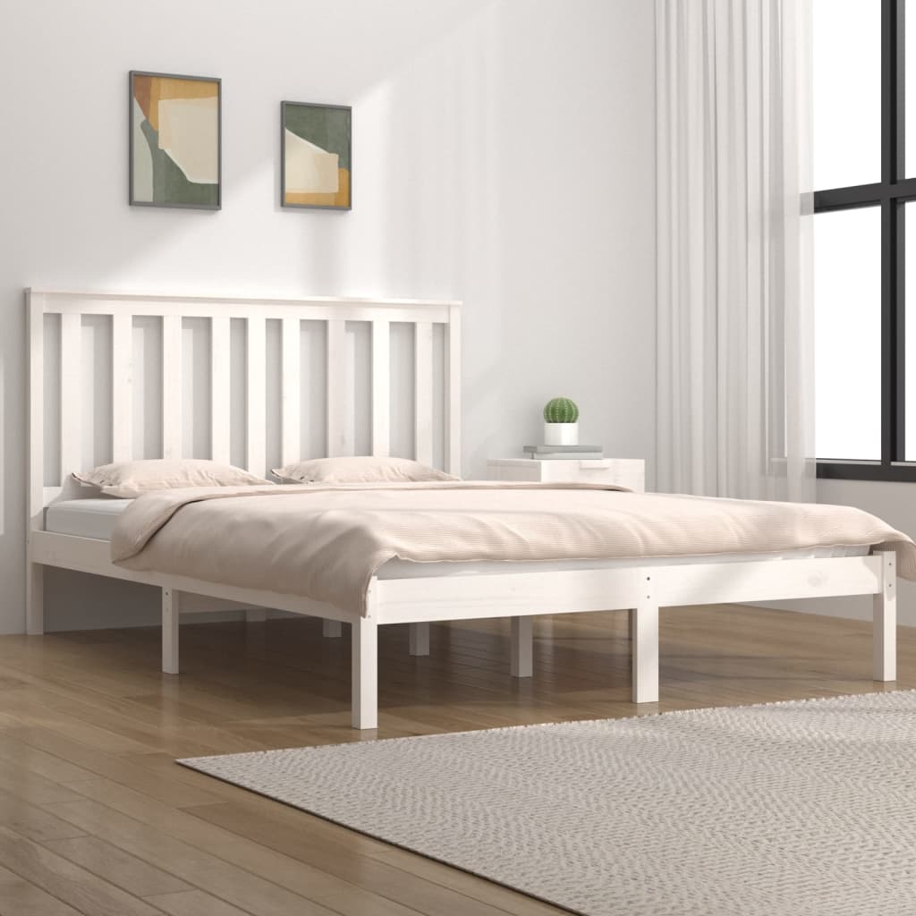 Bedframe massief grenenhout 90x200 cm