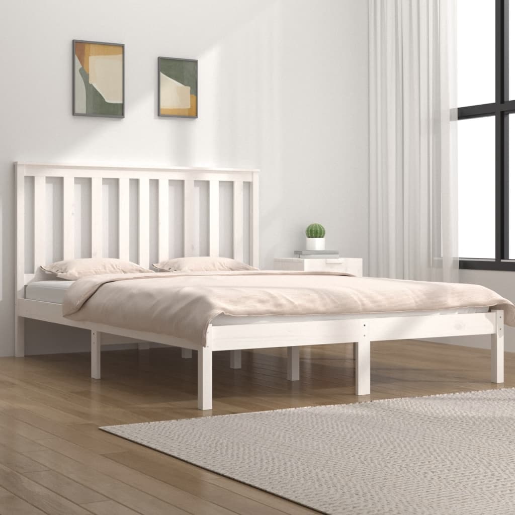 Bedframe massief grenenhout 90x200 cm