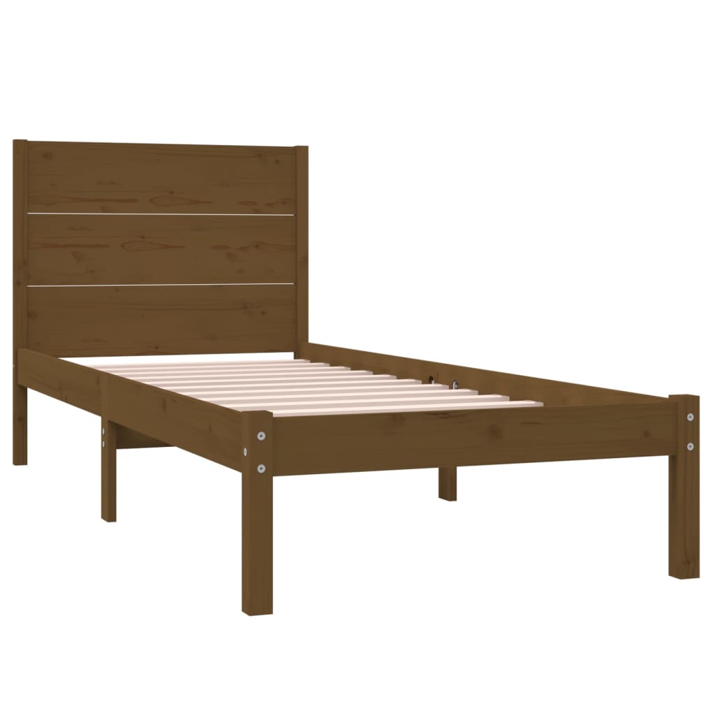 Bedframe massief grenenhout 140x190 cm