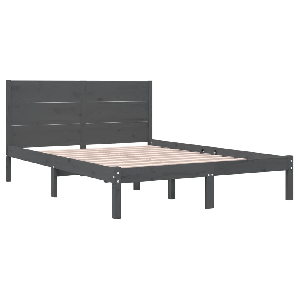 Bedframe massief grenenhout 140x190 cm