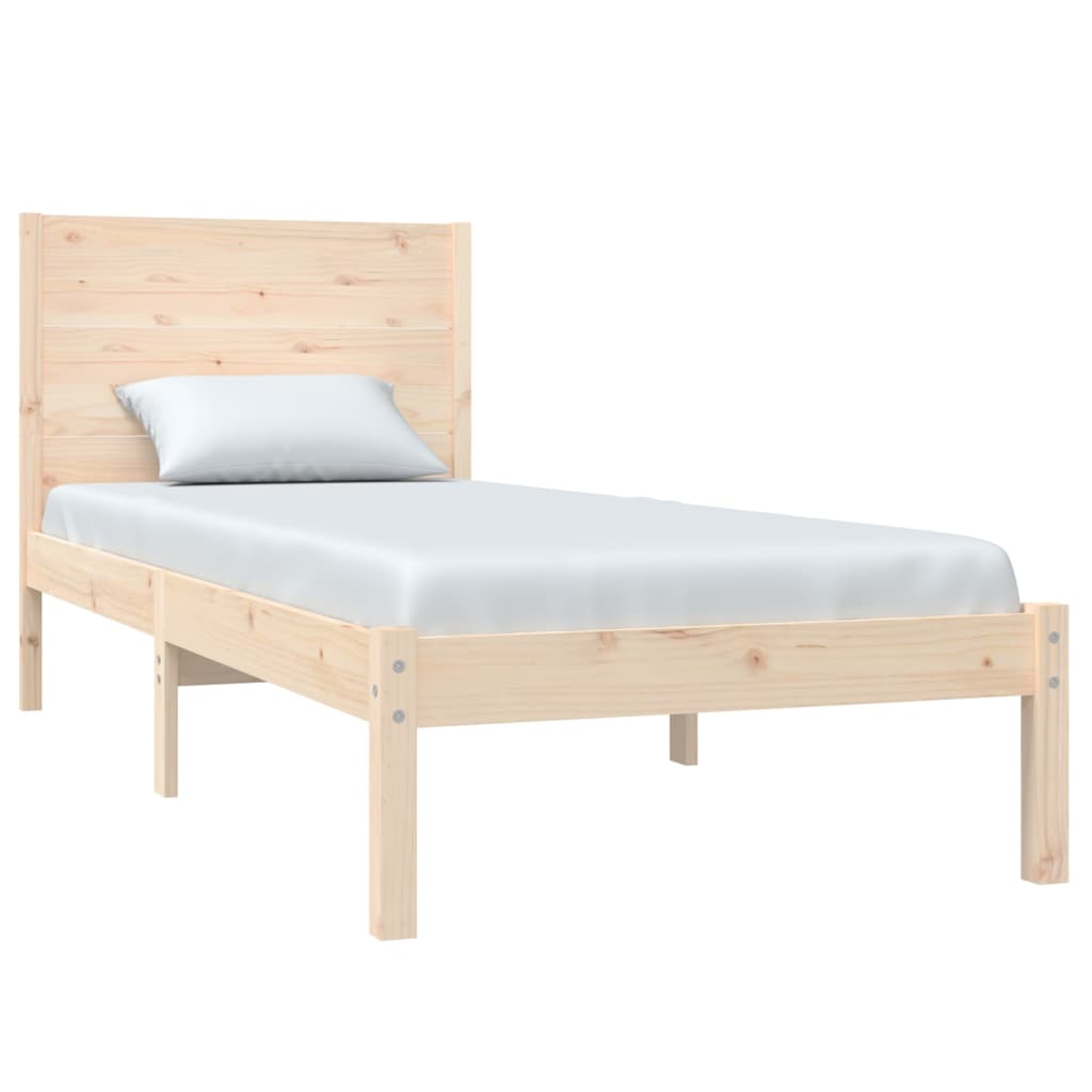 Bedframe massief grenenhout 140x190 cm