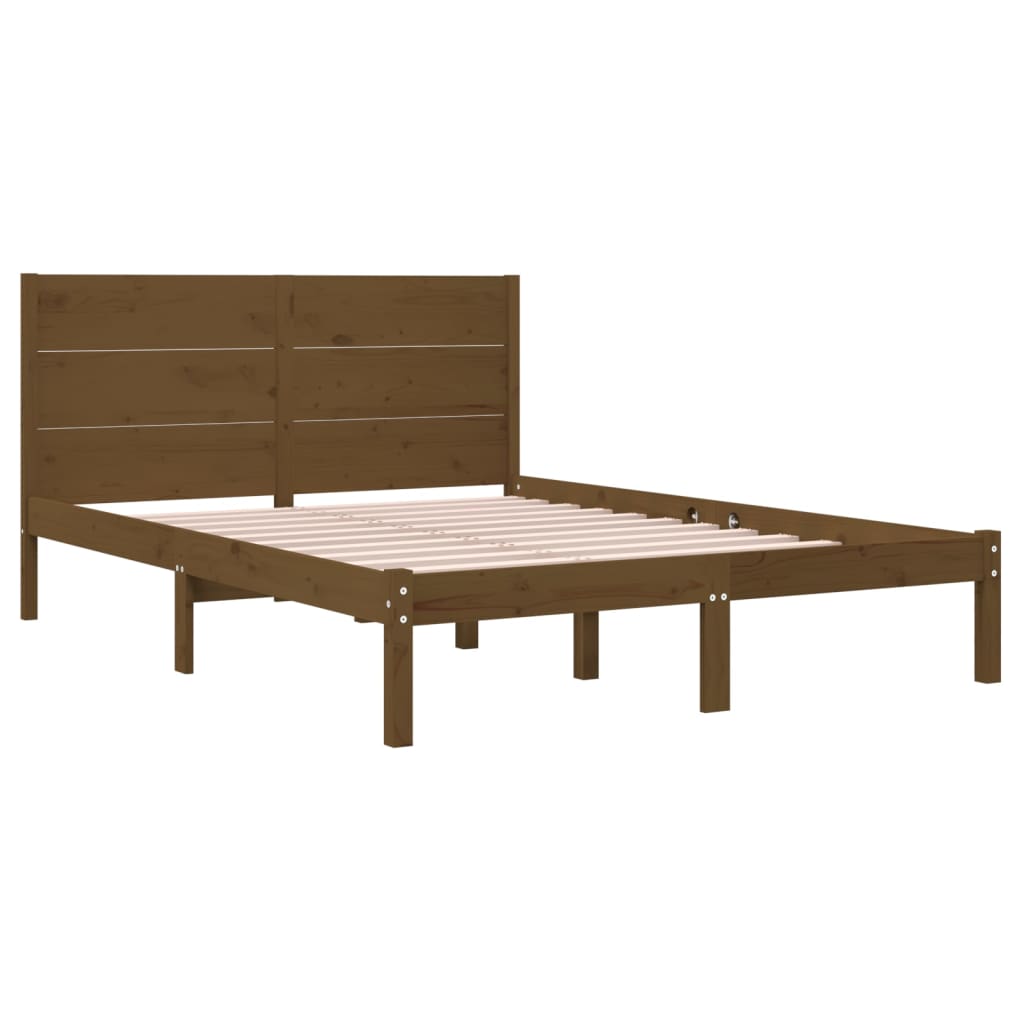 Bedframe massief grenenhout 140x200 cm