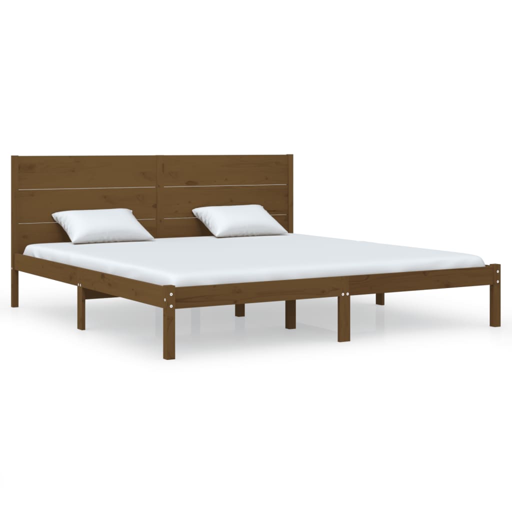 Bedframe massief grenenhout 140x200 cm