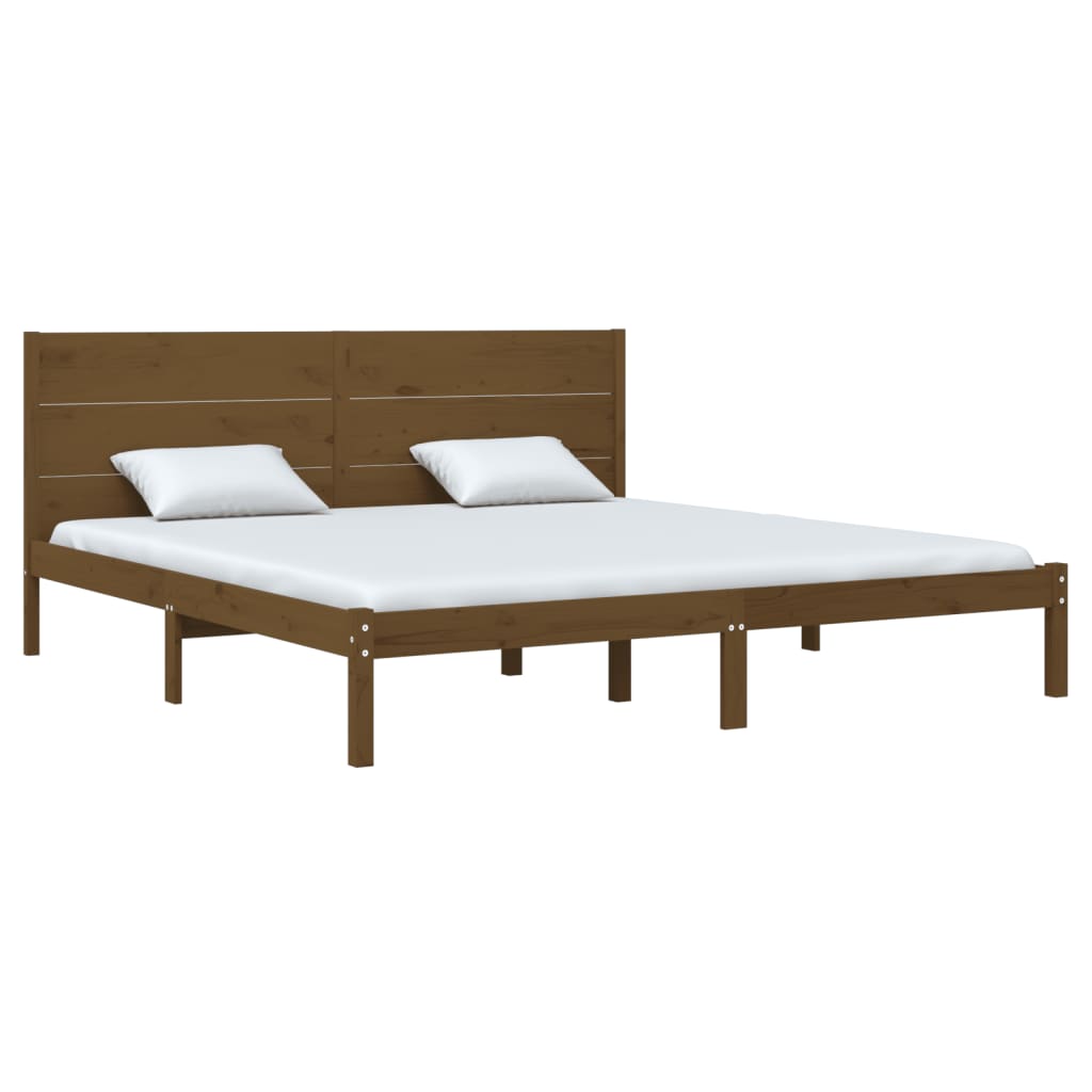 Bedframe massief grenenhout 140x190 cm