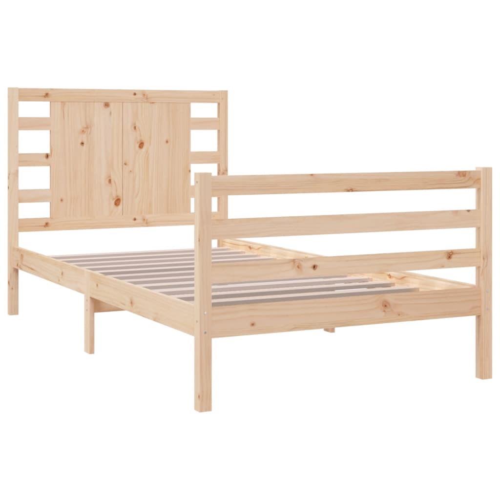 Bedframe massief grenenhout 140x200 cm