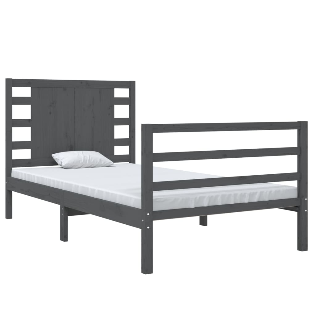 Bedframe massief grenenhout 100x200 cm