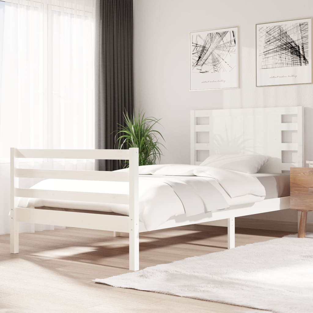 Bedframe massief grenenhout 140x200 cm