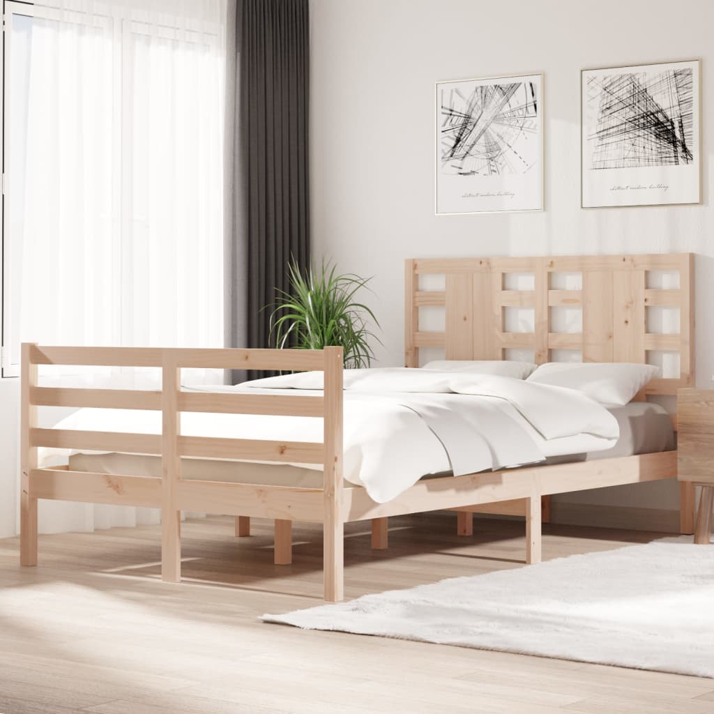 Bedframe massief grenenhout 140x200 cm