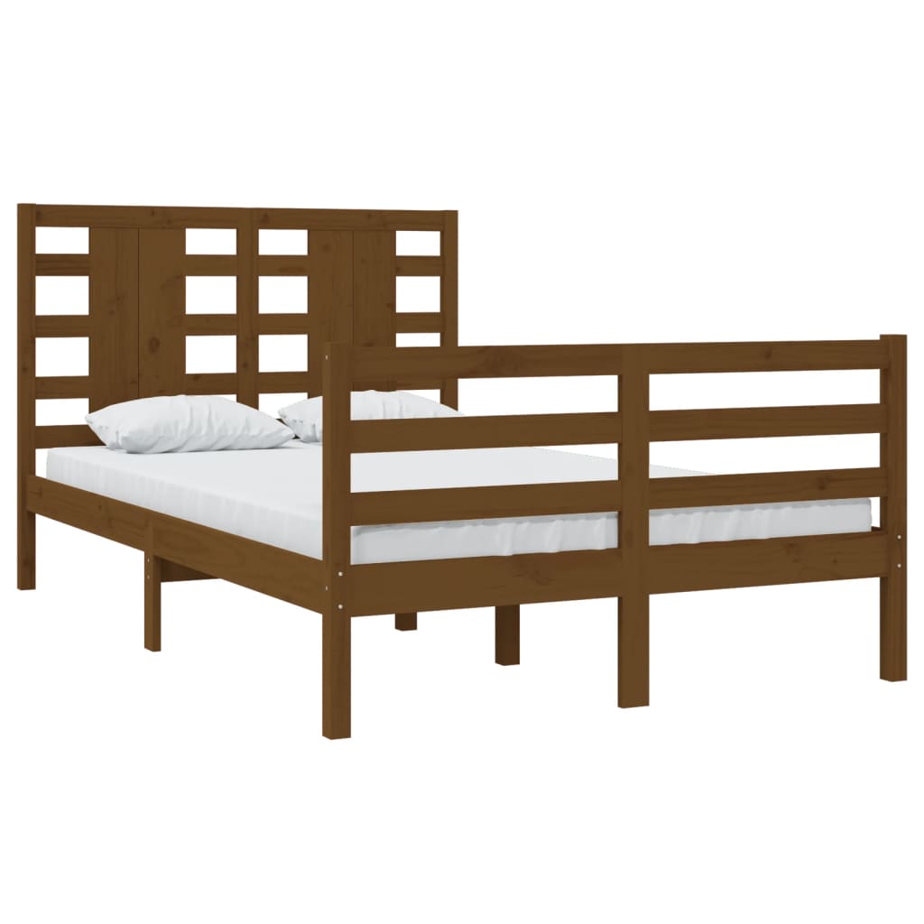 Bedframe massief grenenhout 140x200 cm