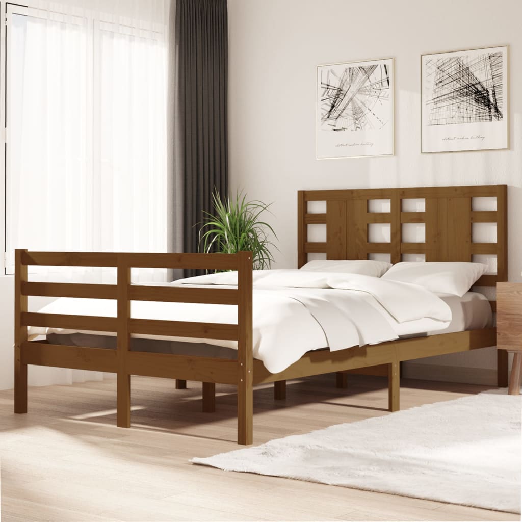 Bedframe massief grenenhout 140x200 cm