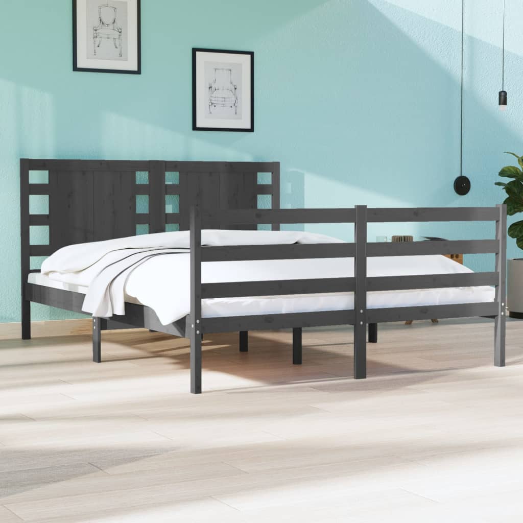 Bedframe massief grenenhout 140x200 cm