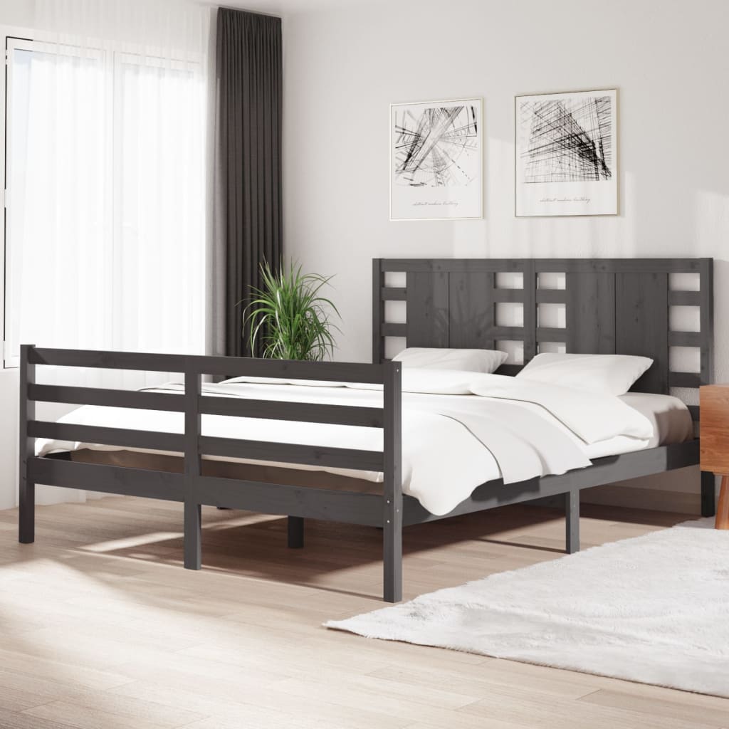 Bedframe massief grenenhout 140x200 cm