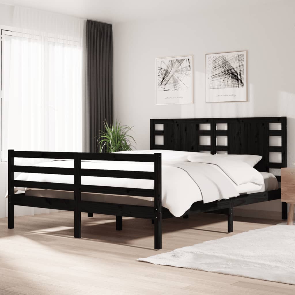 Bedframe massief grenenhout 140x200 cm