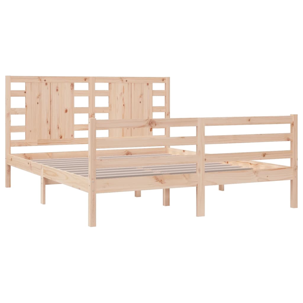 Bedframe massief grenenhout 140x200 cm