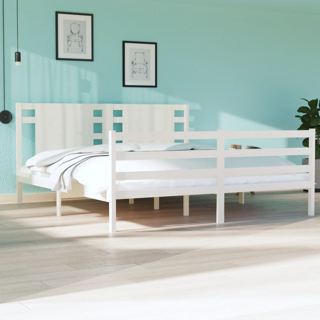 Bedframe massief grenenhout 140x200 cm