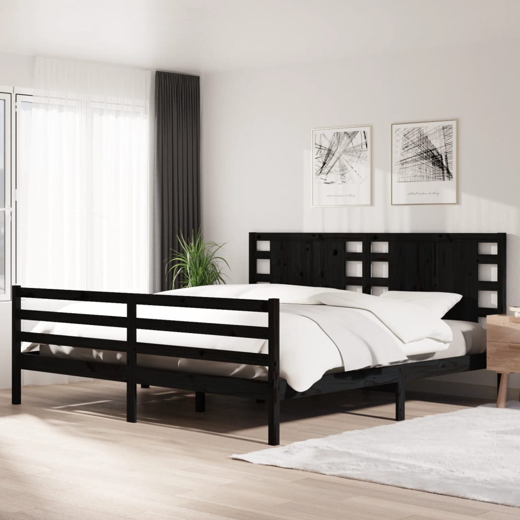 Bedframe massief grenenhout 140x200 cm