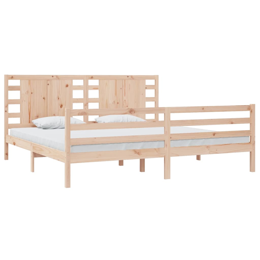 Bedframe massief grenenhout 140x200 cm