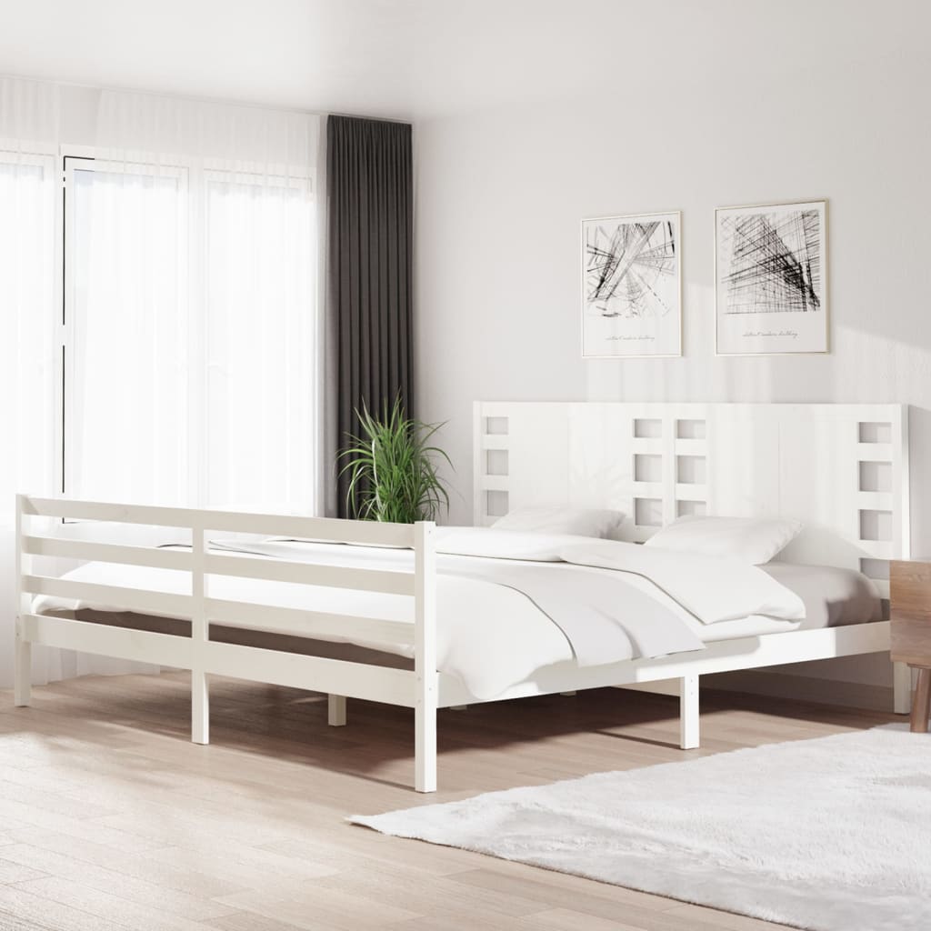 Bedframe massief grenenhout 140x200 cm