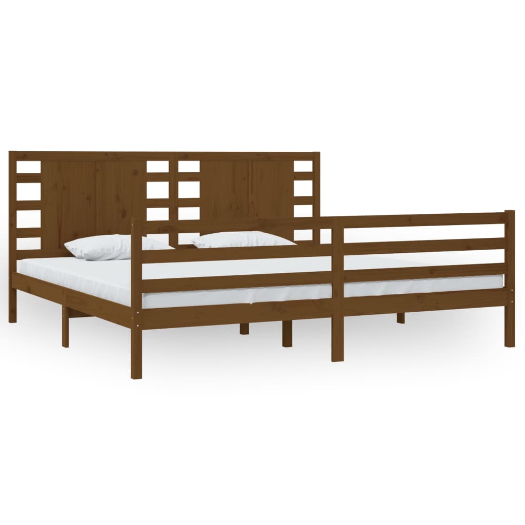 Bedframe massief grenenhout 140x200 cm