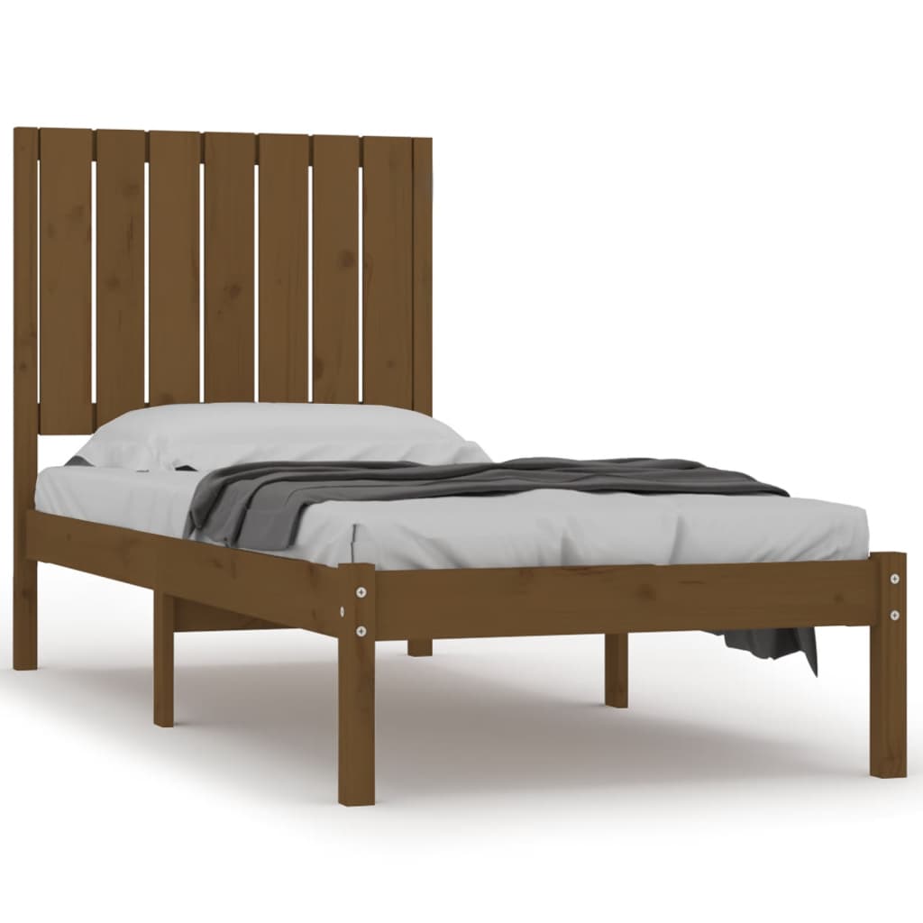 Bedframe massief grenenhout 100x200 cm