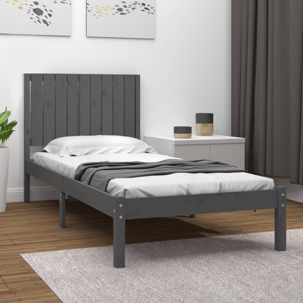 Bedframe massief grenenhout 100x200 cm