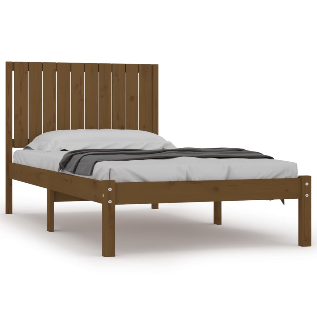 Bedframe massief grenenhout 100x200 cm