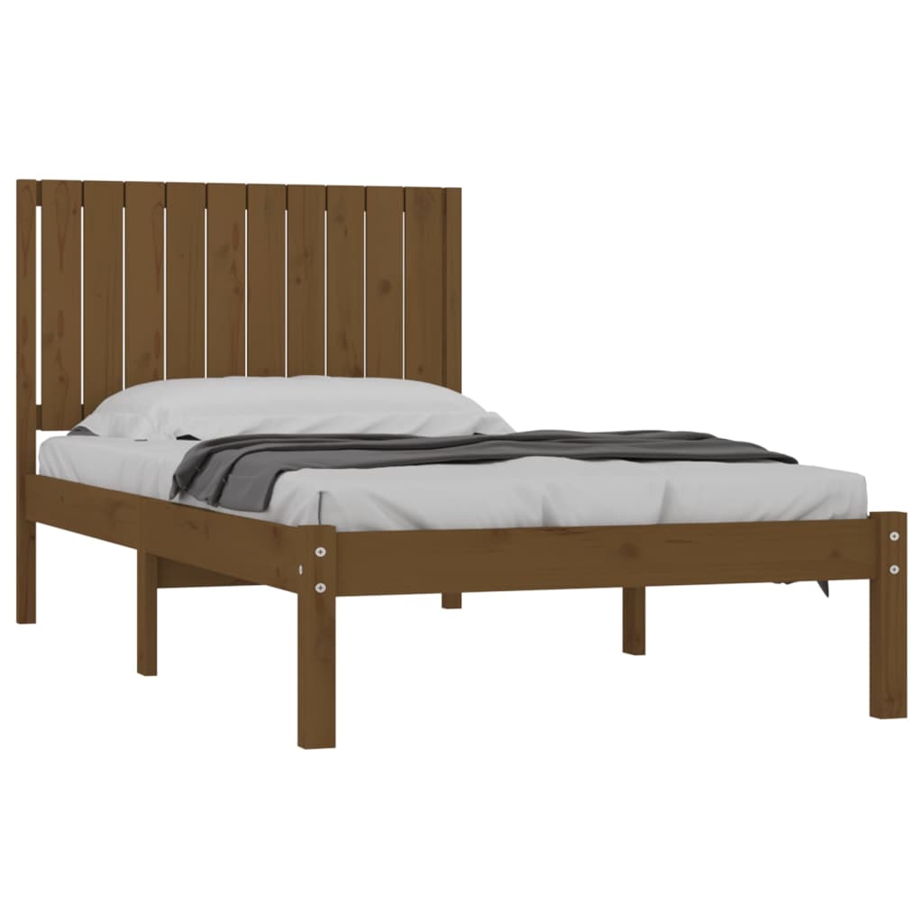 Bedframe massief grenenhout 100x200 cm