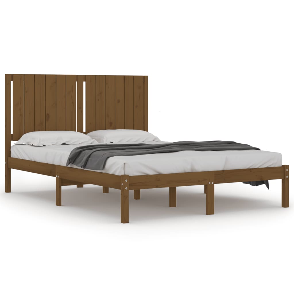 Bedframe massief grenenhout 100x200 cm